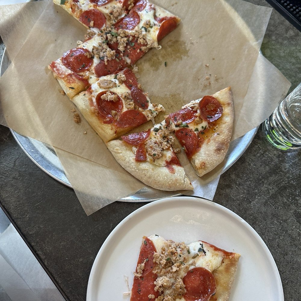 Coal Town Public House - Sausage pepperoni pizza - New American Near Me - Franklin, Tennessee