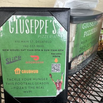 Giuseppe's Pizzeria - Pizza Near Me - Delafield, Wisconsin