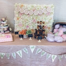 Dessert table for baby shower!