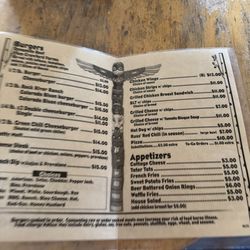 Thunderbird Inn - Menu