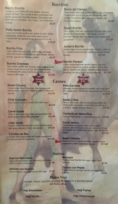Menu photo 3 Toro Viejo Coeur D Alene, ID Menu photo 3 Toro Viejo Coeur D Alene, ID