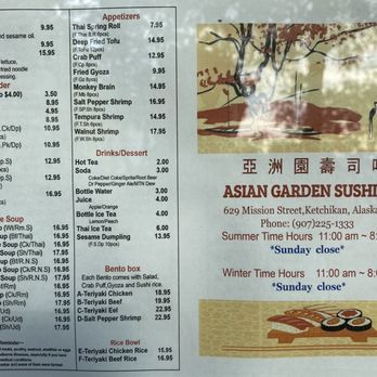 Asiana Garden - Menu Oct 2023 - Chinese Near Me - Juneau, Alaska Asiana Garden - Menu Oct 2023 - Chinese Near Me - Juneau, Alaska