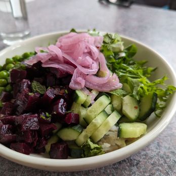 Blazing Star - Lemon Garlic Tahini Bowl - Salad Near Me - Decorah, Iowa