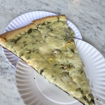 Artichoke Basille's Pizza - Artichoke Pizza Slice - Pizza Near Me - Brooklyn, New York Artichoke Basille's Pizza - Artichoke Pizza Slice - Pizza Near Me - Brooklyn, New York