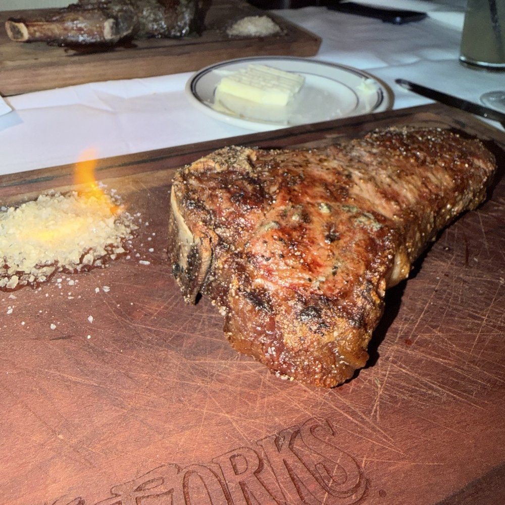 III Forks - Certified Angus Beef Brand Prime 75 Day - Dry Aged, Bone-In NY Strip* - Steakhouses Near Me - Frisco, Texas