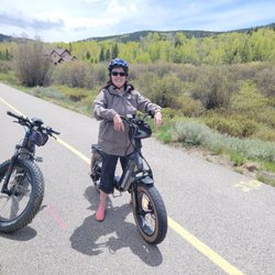 Ridden - Trail to Frisco I had the Fat tire wife riding Aventon