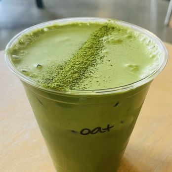 Stagger Coffee - Double matcha rain with oat milk - Coffee & Tea Near Me - Los Angeles, California