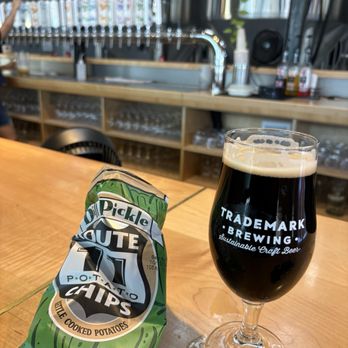 Trademark Brewing - Delicious dark beer with pickled chips - Breweries Near Me - Long Beach, California Trademark Brewing - Delicious dark beer with pickled chips - Breweries Near Me - Long Beach, California