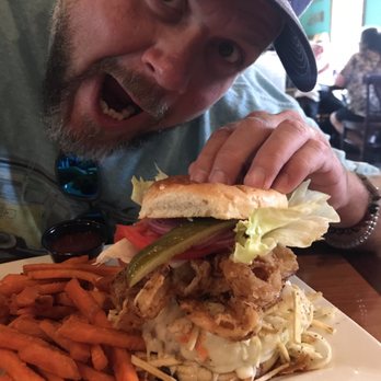 Hobo's Cafe - Sloppy burger - New American Near Me - Key Largo, Florida