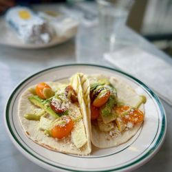 Cafe Beatrice - breakfast tacos - they were so good I came back the next day for more!