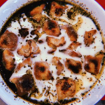 Monta Factory - Delicious garlicky yogurt soup with monti dumplings - Armenian Near Me - Glendale, California Monta Factory - Delicious garlicky yogurt soup with monti dumplings - Armenian Near Me - Glendale, California