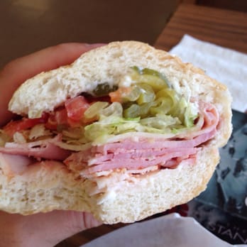 Brown Bag Deli - Closer look at #22 (capicolla, buffalo turkey, and chz with everything on it plus jal) - Delis Near Me - El Paso, Texas Brown Bag Deli - Closer look at #22 (capicolla, buffalo turkey, and chz with everything on it plus jal) - Delis Near Me - El Paso, Texas