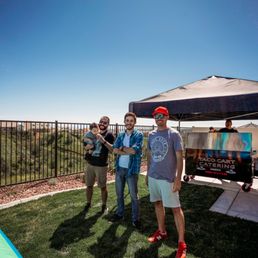 Backyard taco party! Backyard taco party!