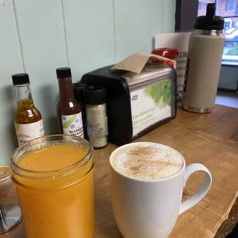 Biscuit Head - Fresh-squeezed Orange Juice & Sugar Cookie Latte (daily special) - Cafes Near Me - Asheville, North Carolina Biscuit Head - Fresh-squeezed Orange Juice & Sugar Cookie Latte (daily special) - Cafes Near Me - Asheville, North Carolina