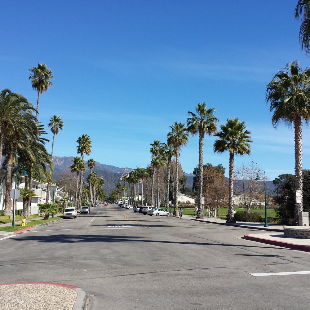 Linden Street looking towards the hills Linden Street looking towards the hills