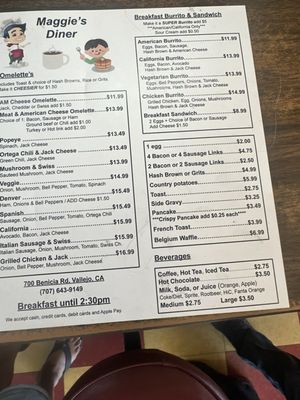 Menu photo 8 Maggie's Restaurant Vallejo, CA Menu photo 8 Maggie's Restaurant Vallejo, CA