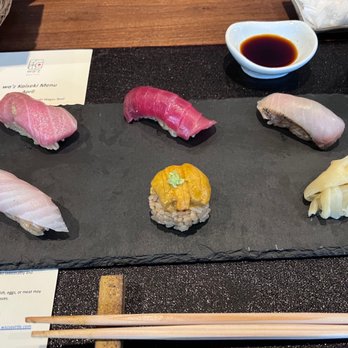 wa’z - Nigiri sampler - Japanese Near Me - Seattle, Washington