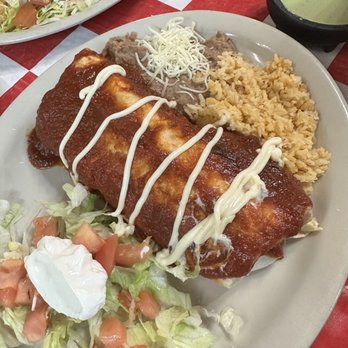 Las Cazuelas Mexican Restaurant - #114. Burrito Bombero - Mexican Near Me - Austin, Texas