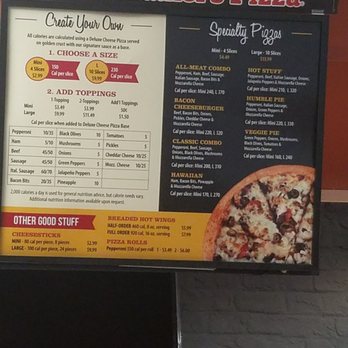 Godfather's Pizza - the menu for the restaurant - Pizza Near Me - Oklahoma City, Oklahoma Godfather's Pizza - the menu for the restaurant - Pizza Near Me - Oklahoma City, Oklahoma