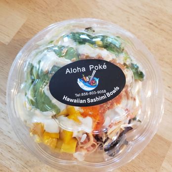 Aloha Poke - Created my own bowl - Poke Near Me - Glassboro, New Jersey Aloha Poke - Created my own bowl - Poke Near Me - Glassboro, New Jersey