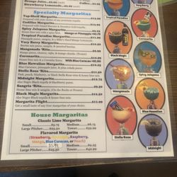 El Sazon Mexican Grill - Drink menu