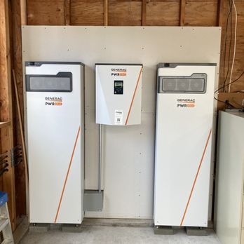 Starseed Electric - Generac batteries and inverter in (soon to be) finished garage - Electricians Near Me Starseed Electric - Generac batteries and inverter in (soon to be) finished garage - Electricians Near Me