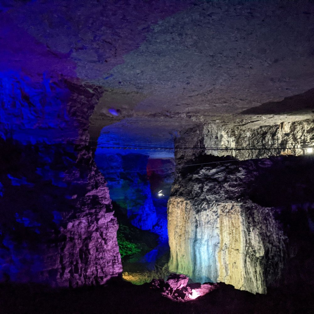 Louisville Mega Cavern - The waterfall of pure magnesium water. Mmm mmm that'll clean ya out. - Tours Near Me - Louisville, Kentucky Louisville Mega Cavern - The waterfall of pure magnesium water. Mmm mmm that'll clean ya out. - Tours Near Me - Louisville, Kentucky