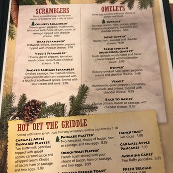 Wild’s Granary Restaurant - Menu - Diners Near Me - Boulder Junction, Wisconsin