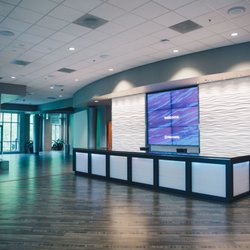 Free Chapel Gwinnett - Free Chapel Gwinnett interior, welcome desk.