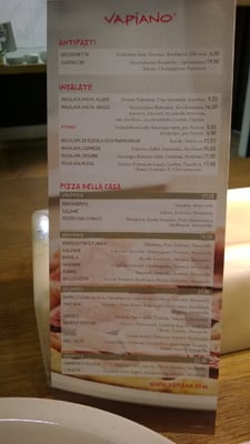 Menu photo 6 Vapiano Zürich, ZH