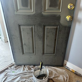 Above The Rest Painting - Front door exterior - Painters Near Me - Herriman, Utah Above The Rest Painting - Front door exterior - Painters Near Me - Herriman, Utah