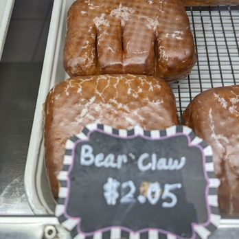 Holey Sweet Donuts - A Bear Claw that actually looks like a bear's paw :) - Donuts Near Me - Stockbridge, Georgia Holey Sweet Donuts - A Bear Claw that actually looks like a bear's paw :) - Donuts Near Me - Stockbridge, Georgia