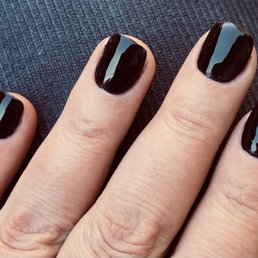Hard gel manicure Hard gel manicure