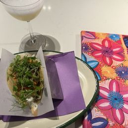 Salt Margarita, Fish Taco during HH