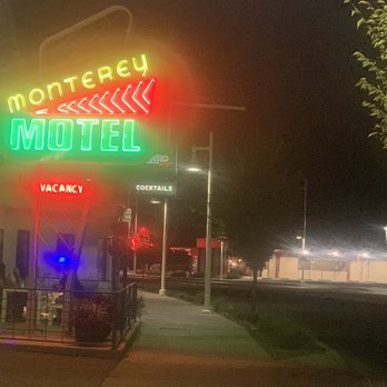 Monterey Motel - Still retro sign with not retro old rooms:) - Hotels Near Me - Albuquerque, New Mexico