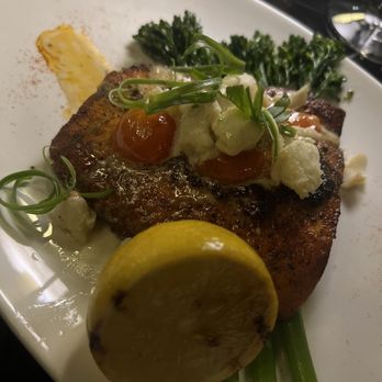 Winsome Prime - Salmon and broccoli - Steakhouses Near Me - Houston, Texas Winsome Prime - Salmon and broccoli - Steakhouses Near Me - Houston, Texas