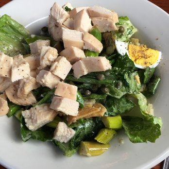 Purple Onion - Small spring caesar salad with chicken $10 (get the large it's only $5 more!) - New American Near Me - Saluda, North Carolina