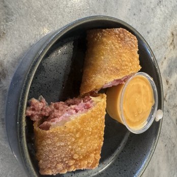 The Butcher's Grille - Corned Beef Reuben Egg Roll (1pc) - Middle Eastern Near Me - Dearborn, Michigan The Butcher's Grille - Corned Beef Reuben Egg Roll (1pc) - Middle Eastern Near Me - Dearborn, Michigan