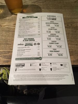 Menu photo 6 The Old Borough Swords, D