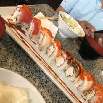 Cha Cha Sushi - Rainbow Roll (5/5) - Sushi Bars Near Me - San Jose, California