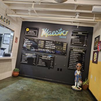 Maestro Tacos - Menu Wall - Tacos Near Me - Fort Worth, Texas Maestro Tacos - Menu Wall - Tacos Near Me - Fort Worth, Texas