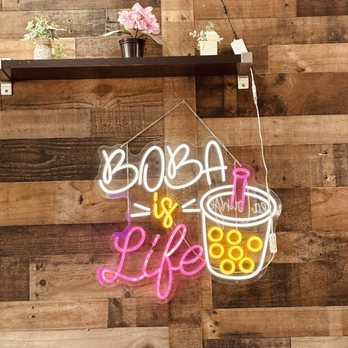 Boba Tea Lounge - Boba is Life sign. - Coffee & Tea Near Me - Covina, California