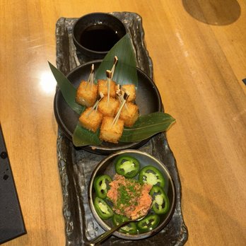 Karma - Spicy tuna crispy rice - Asian Fusion Near Me - Westford, Massachusetts