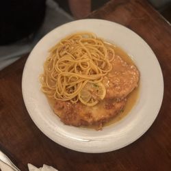 Tivoli Pizza and Trattoria - Chicken Francese - Side Linguine