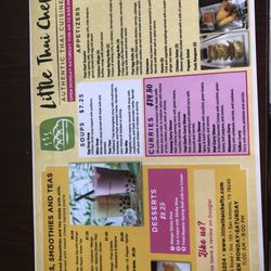 Little Thai Chef - Menu of little Thai chef