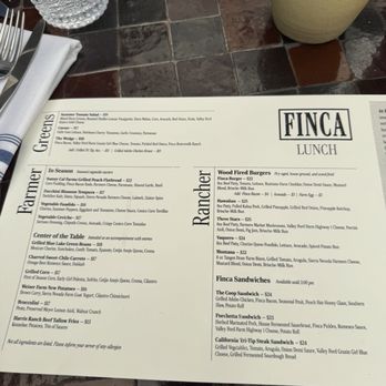 Finca - Menu - Wine Bars Near Me - San Juan Capistrano, California Finca - Menu - Wine Bars Near Me - San Juan Capistrano, California