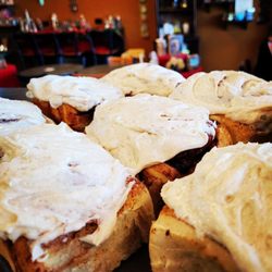 The Branch Bistro Bookstore And Music - Delicious Cinnamon Rolls
