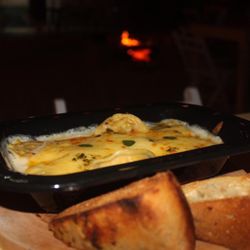 La Casa Palma - Sorrentinos con crema de hierbas/sorrentinos with herbs cream.