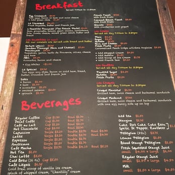 Clafoutis - Menu - French Near Me - Santa Fe, New Mexico