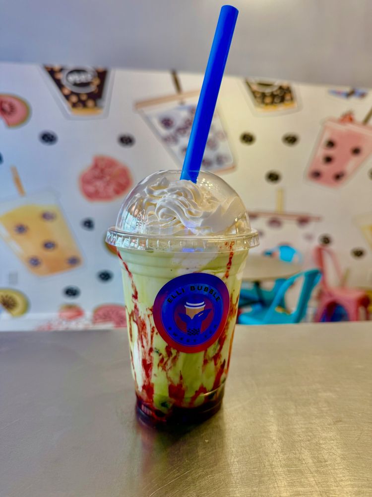 Food from Elli Bubble Sweet Tea